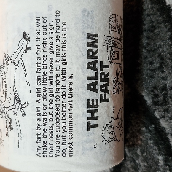 IVORY TOWER 1986 FART HUMOROUS SAYINGS TOILET PAPER DECORATIVE - Picture 9 of 14